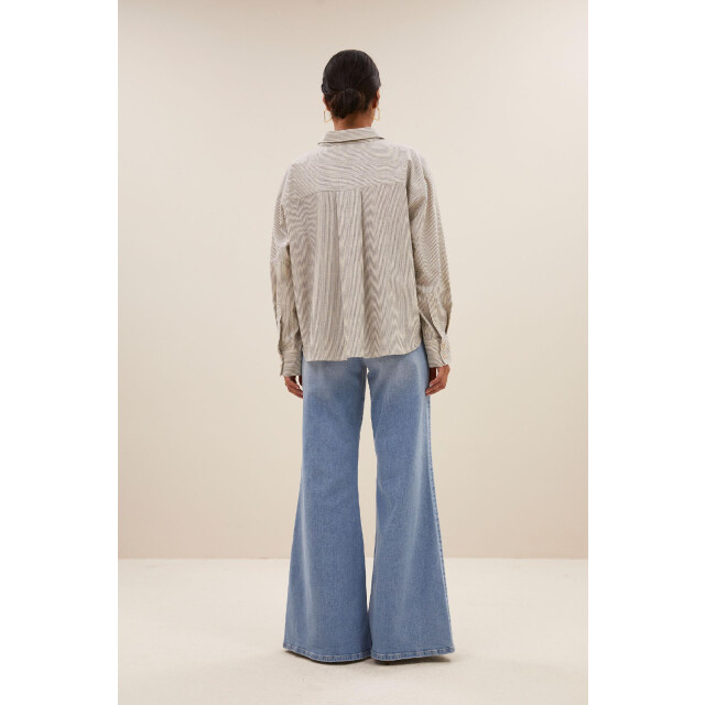 By-Bar Amsterdam Nima lurex stripe blouse 25112081 4322070046 large