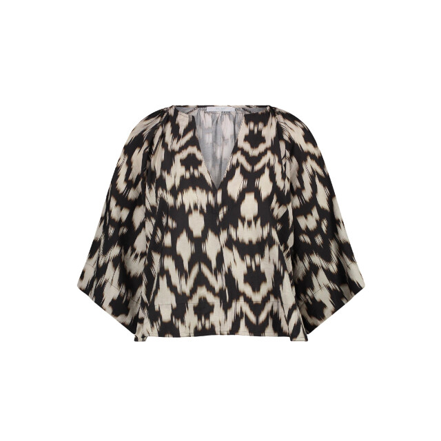 By-Bar Amsterdam Todd brown batik blouse 25112006 4322137044 large