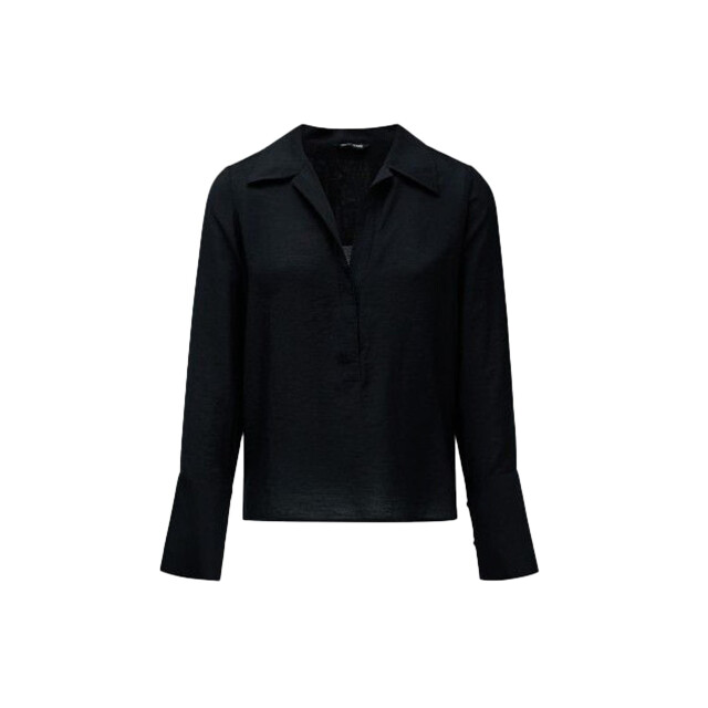 Salsa 21009387 basic half-placket blouse 4060987032 large