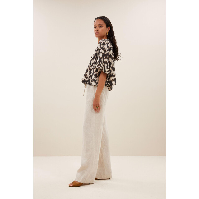 By-Bar Amsterdam Todd brown batik blouse 25112006 4322137044 large