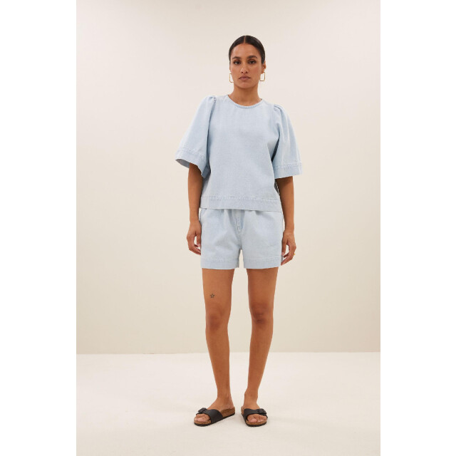 By-Bar Amsterdam Olivia bleached denim blouse 25112003 4322105041 large