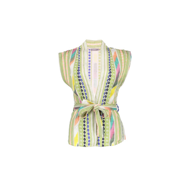 Geisha 55066-21 sleeveless vest woven fancy 4060158021 large