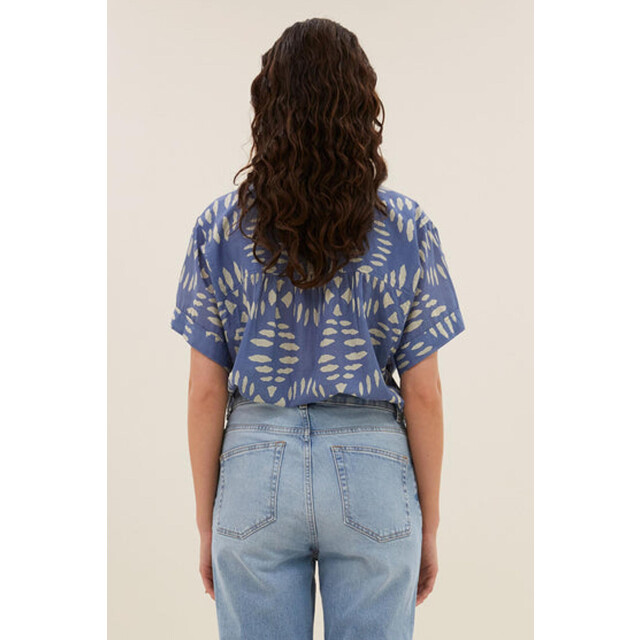 By-Bar Amsterdam Amber indigo blouse 25112085 4061883031 large