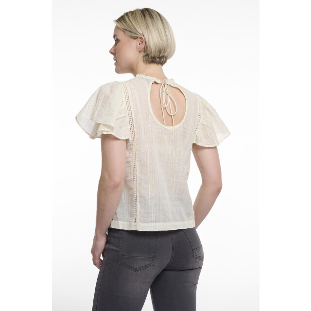 Rino & Pelle Esma.7002523 blouse with short bell sleeve 4059683047 large