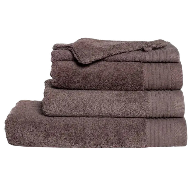 The One Towelling Luxe badhanddoek UTLT3860_taupe large
