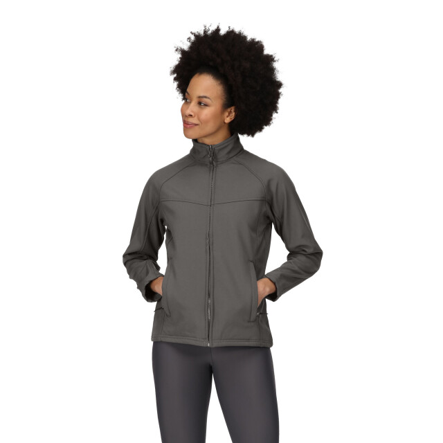 Regatta Regatta dames uproar windbestendige softshell vest UTRG1491_sealgrey large