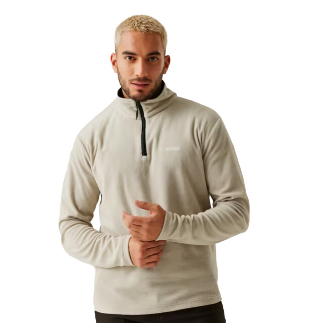 Regatta Geweldig voor buiten heren thompson half zip fleece sweater UTRG1390_abbeystone large