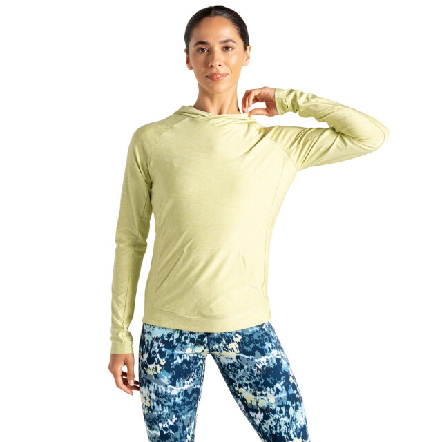 Dare2b Regatta dames sprint city lichtgewicht hoodie UTRG4152_butterflygreenmarl large