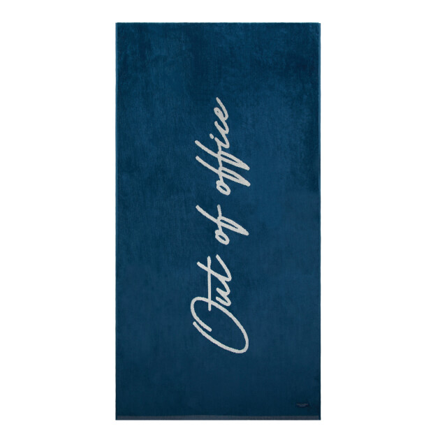 Vinga Lounge velours strandlaken UTXD739_navy large