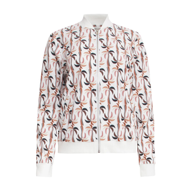 Smashed Lemon 25253 palm print bomber jackettravelkwaliteit | 25253-720-998 large