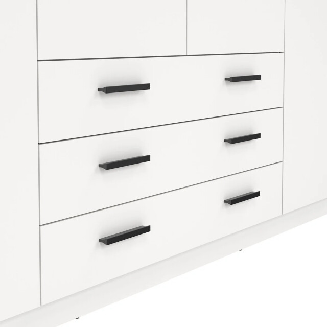 CaliCosy Kleerkast met 4 deuren en 3 lades b195,5 cm print 3206391 large