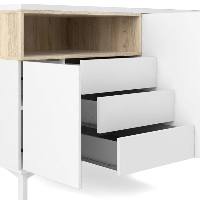 CaliCosy Dressoir met 3 deuren, 3 lades en 1 open vak b175,7 cm april 3206070 large