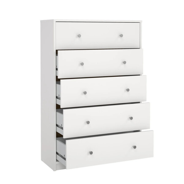 CaliCosy Ladekast met 5 lades wit h108,1 cm lise 3206050 large