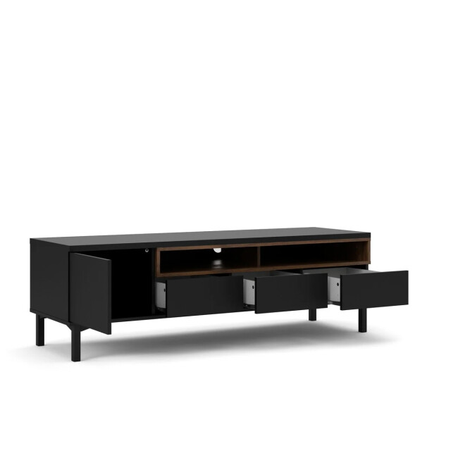 CaliCosy Tv-meubel met 1 deur, 3 lades en 2 vakken b155,7 cm april 3206374 large