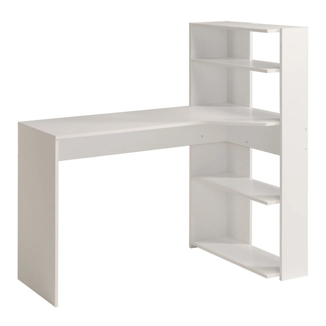 CaliCosy Witte bureau met opbergplank l121 cm mister 2929948 large