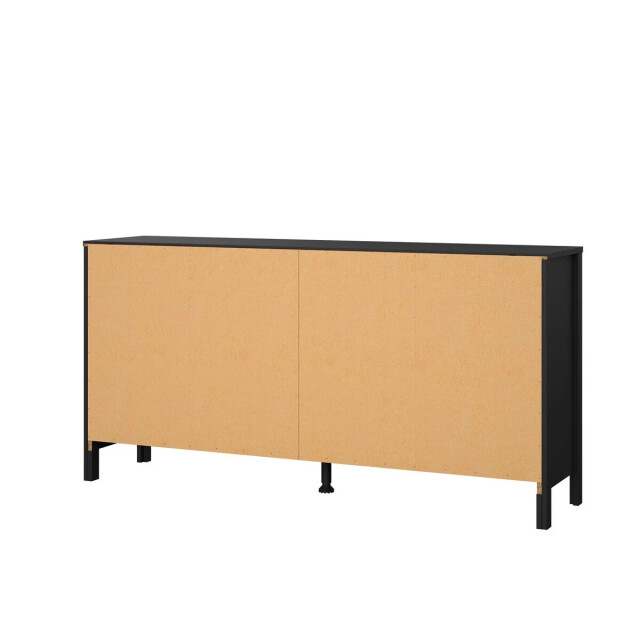 CaliCosy Dubbele ladekast met 8 lades matzwart b159,6 cm barcelone 3206375 large