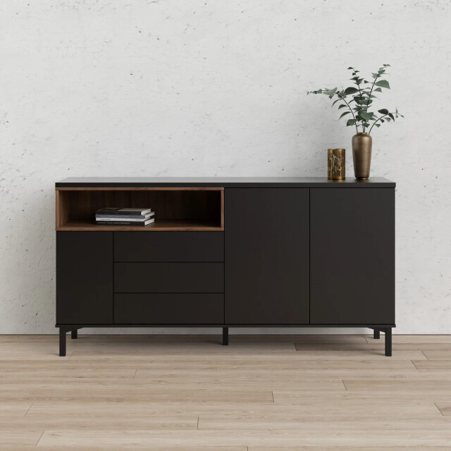 CaliCosy Dressoir met 3 deuren, 3 lades en 1 open vak b175,7 cm april 3206071 large