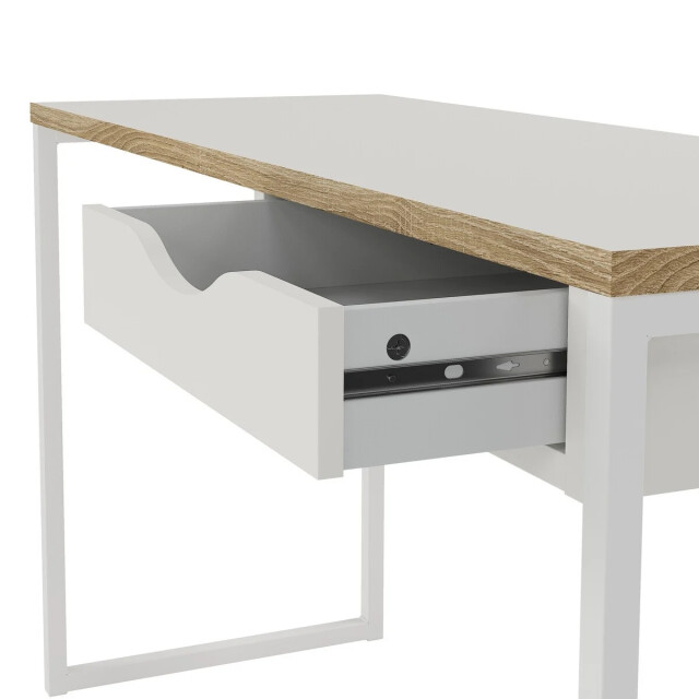 CaliCosy Bureau met 1 lade en metalen onderstel b130 cm function 3206399 large