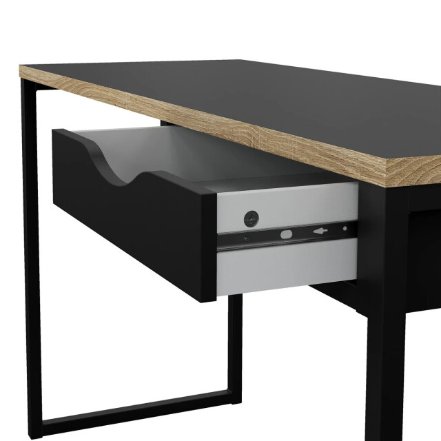 CaliCosy Bureau met 1 lade en metalen onderstel b130 cm function 3206398 large