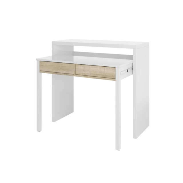 CaliCosy Uitschuifbare bureauconsole met 2 laden l100 cm consola 2936956 large
