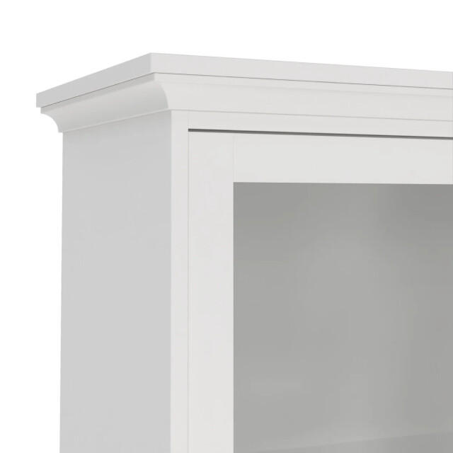 CaliCosy Vitrinekast met 2 glazen deuren en 2 lades b96,2 cm sofia 3206077 large
