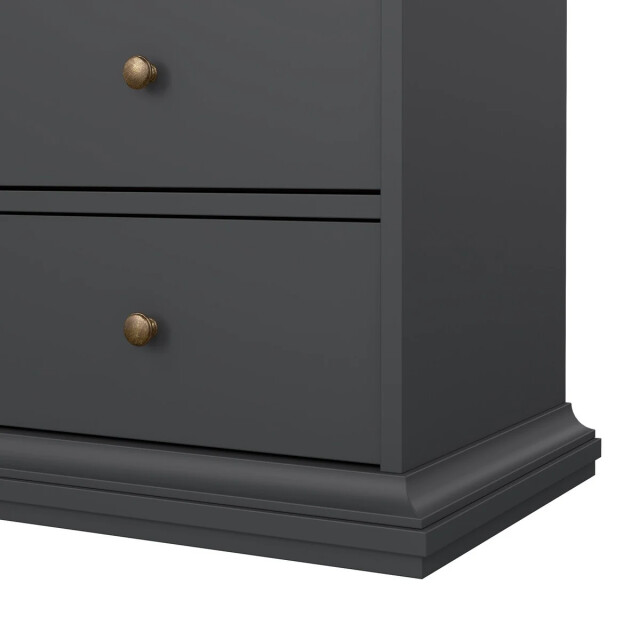 CaliCosy Vitrinekast met 2 glazen deuren en 2 lades b96,2 cm sofia 3206078 large
