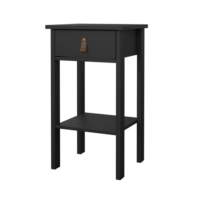 CaliCosy Nachtkastje met 1 lade, 1 plank matzwart h70,1 cm barcelone 3206040 large