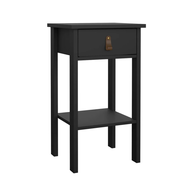 CaliCosy Nachtkastje met 1 lade, 1 plank matzwart h70,1 cm barcelone 3206040 large