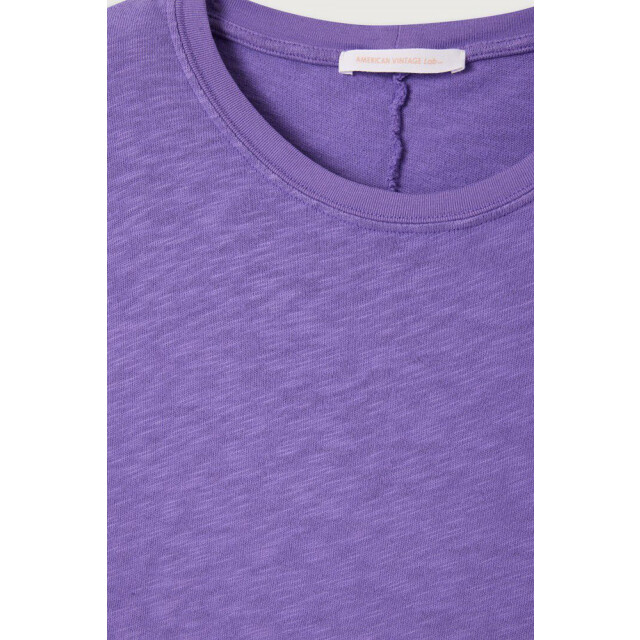 American Vintage Son02fgh25purpvin sonoma t-shirt SON02FGH25PURPVIN SONOMA T-SHIRT large