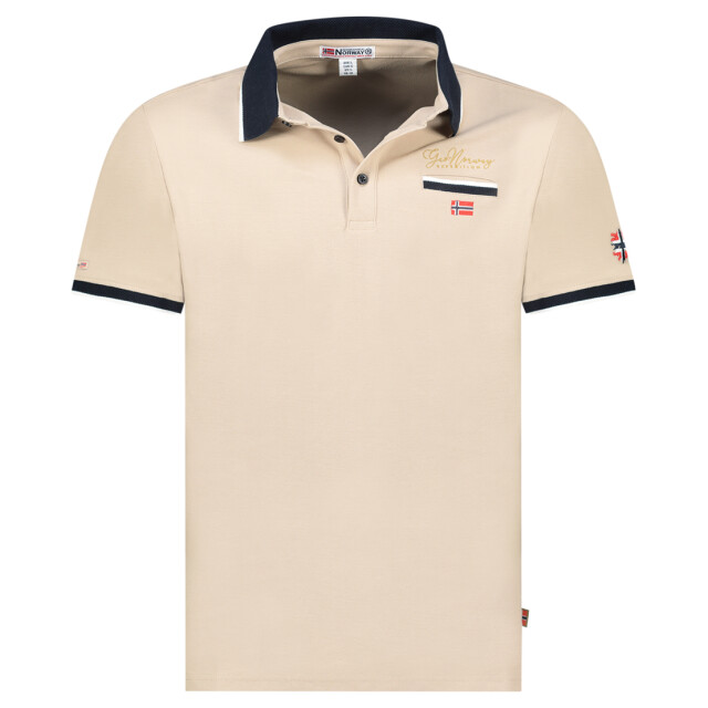 Geographical Norway Kara polo SZ2662H-GN-BEI-S large
