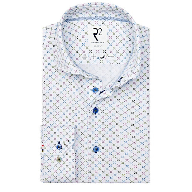 R2 Amsterdam R2 overhemd 128-wsp-005 - 128-WSP-005 - Multicolor large