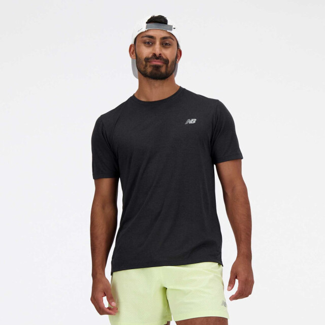 New Balance 071144_990-L Shirts Zwart 071144_990-L large