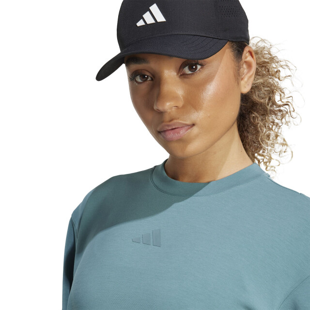 Adidas d4t knit crew training t-shirt lange mouw dames - 072259_300-L large