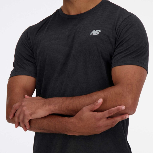 New Balance 071144_990-L Shirts Zwart 071144_990-L large