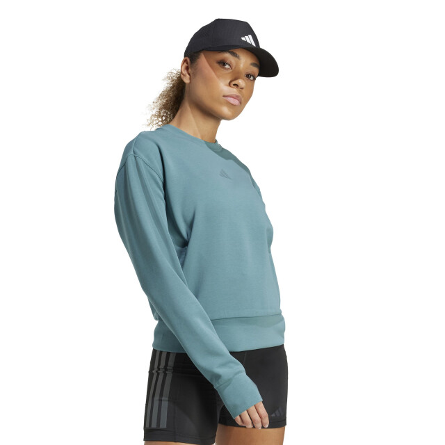 Adidas d4t knit crew training t-shirt lange mouw dames - 072259_300-L large