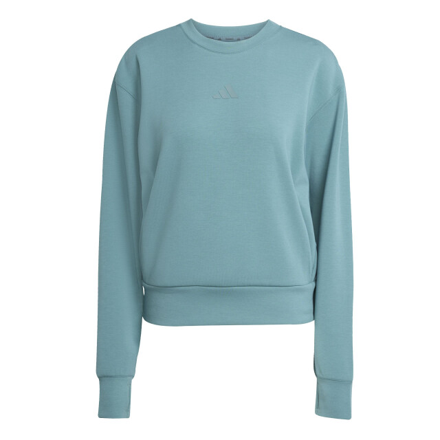 Adidas d4t knit crew training t-shirt lange mouw dames - 072259_300-L large