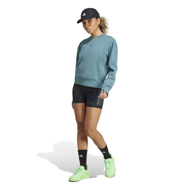 Adidas d4t knit crew training t-shirt lange mouw dames - 072259_300-L large