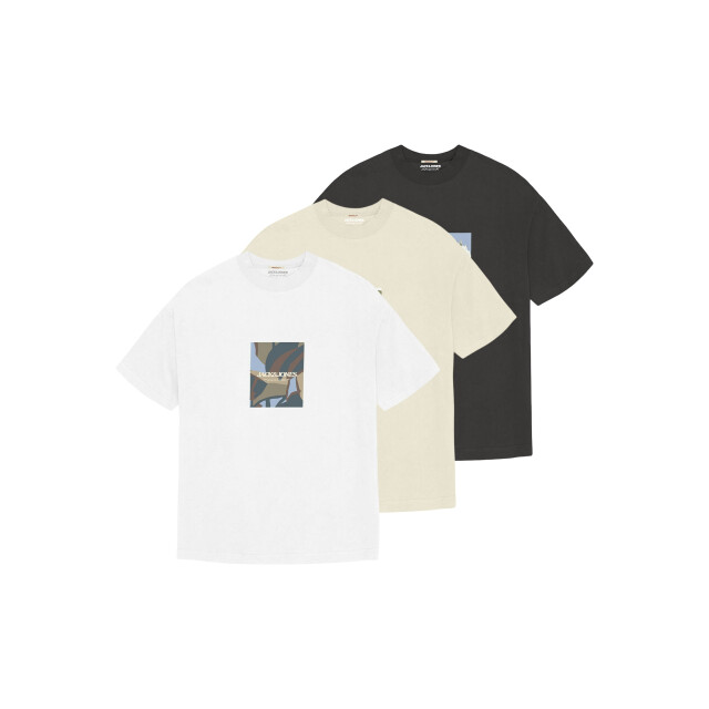 Jack & Jones Jortavira aop tee ss cn fst 3pk mp 12284717 large