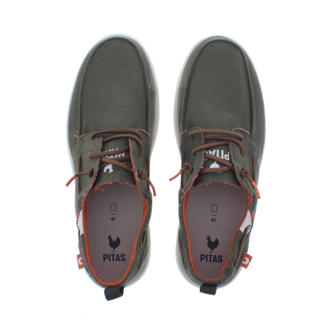 Pepita Heren bootschoen maui | heren | maat: | canvas 109730 large