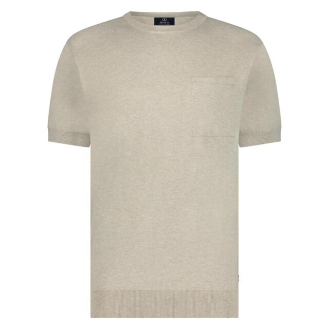 Marco Manzini 25108yv58 yvan knitted t-shirt melange MMZ25108YV58 large