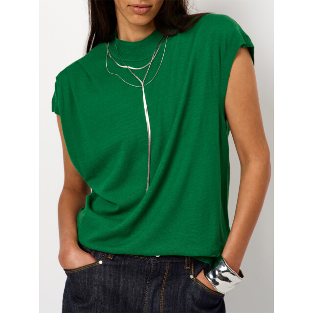 Dante 6 D6 oska pleated knitted top gr D6 Oska Pleated Knitted Top gr/3610 Radiant Green large