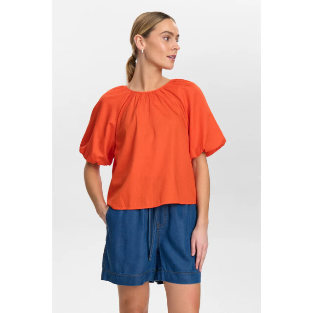 Nümph 705498 nutrine blouse 2571 cherry tomato 705498 large