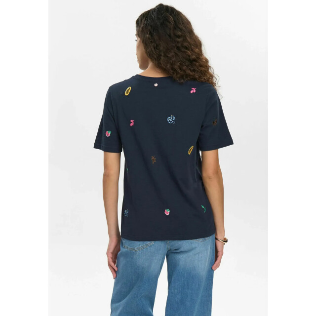 Nümph 705554 nuzoey t-shirt gots 3038 dark sapphire 705554 large
