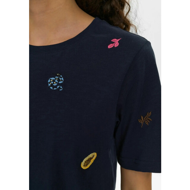Nümph 705554 nuzoey t-shirt gots 3038 dark sapphire 705554 large