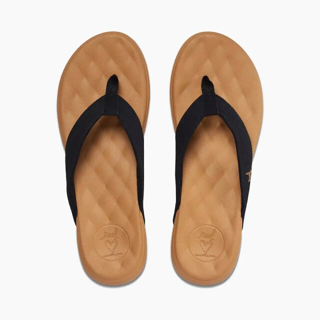 Reef Cj58 cushion harmony black/tan CJ5418 large