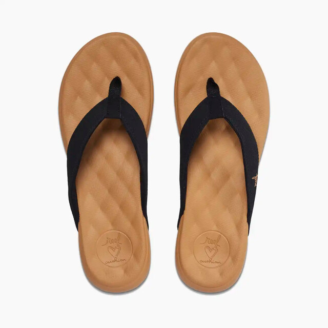 Reef Cj58 cushion harmony black/tan CJ5418 large