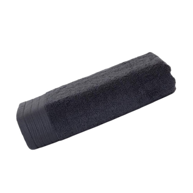 The One Towelling Biologische strandhanddoek UTLT3123_anthracite large