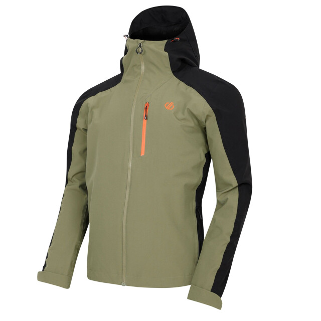 Dare2b Heren mountain series waterdichte jas UTRG10027_olivegreenblack large