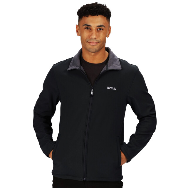 Regatta Heren cera v wind resistant soft shell jas UTRG6259_black large