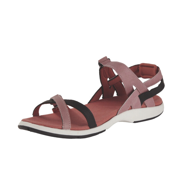 Regatta Grote buiten vrouwen/dames lady santa cruz open teen sandalen UTRG996_glaciergreenfourleafclover large
